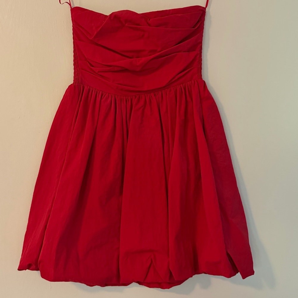 Amanda Uprichard Oscar Dress in Red | SZ XS - Picture 5 of 7